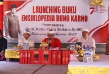 Launching Buku Ensiklopedia Sukarno sebagai kado HUT ke-78 RI